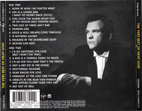 Meat Loaf - The Very Best Of Meat Loaf (2xCD, Comp) - Image 2