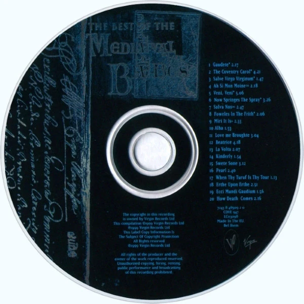 Mediæval Bæbes - The Best Of The Mediæval Bæbes (CD, Comp) - Image 4