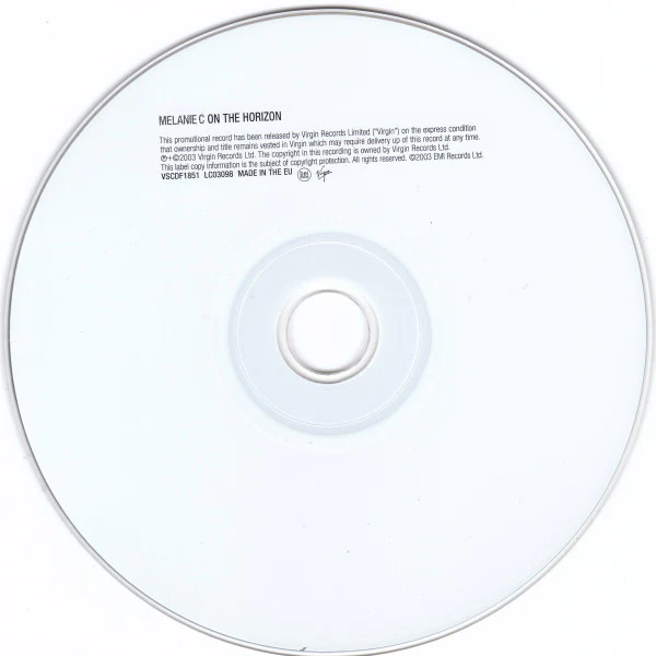 Melanie C - On The Horizon (CD, Single, Promo) - Image 3