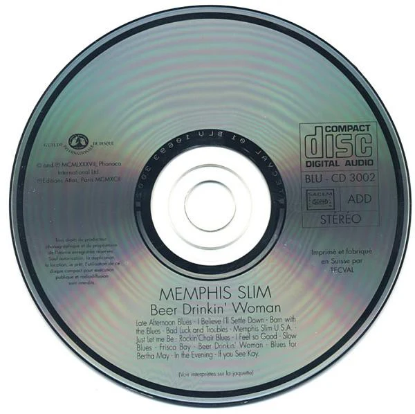 Memphis Slim - Beer Drinkin' Woman (CD, Album, Comp, RM) - Image 3