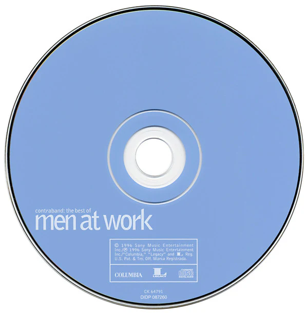 Men At Work - Contraband: The Best Of Men At Work (CD, Comp) - Image 5