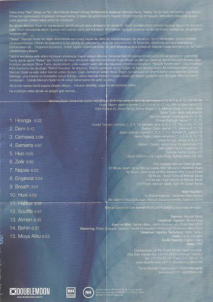 Mercan Dede - Nefes (CD, Album, Dig) - Image 4