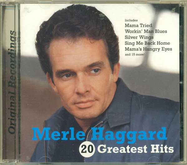 Merle Haggard - 20 Greatest Hits (CD, Comp, RE, RM) - Image 3