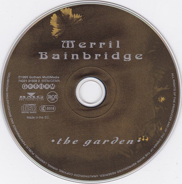 Merril Bainbridge - The Garden (CD, Album) - Image 3