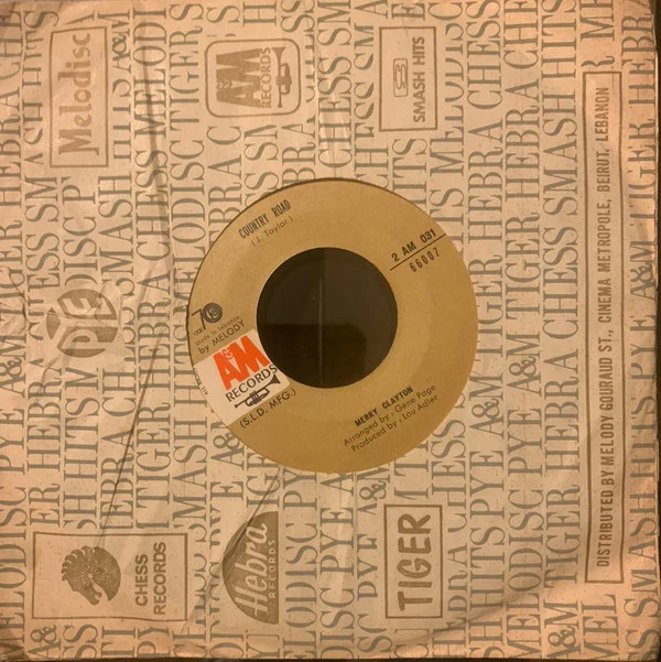 Merry Clayton - Forget It, I Got It / Country Road  (7", Single) - Image 2