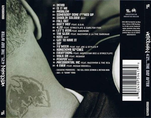 Method Man - 4:21... The Day After (CD, Album) - Image 4