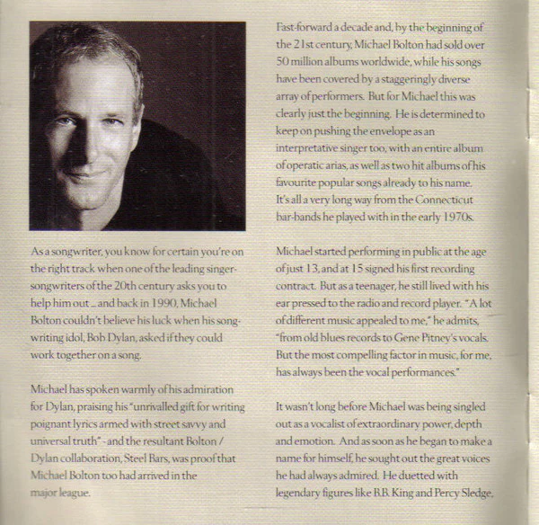 Michael Bolton - The Ultimate Collection (2xCD, Comp) - Image 2