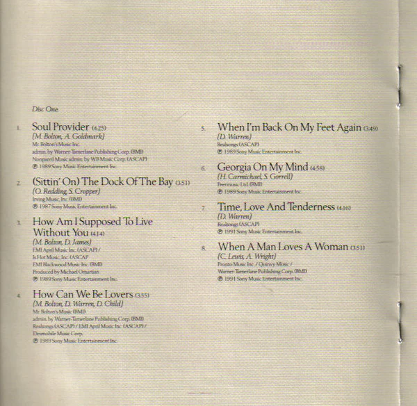 Michael Bolton - The Ultimate Collection (2xCD, Comp) - Image 5