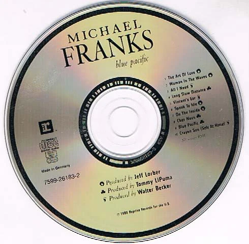 Michael Franks - Blue Pacific (CD, Album, RE) - Image 3