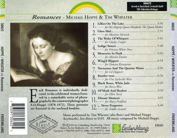 Michael Hoppé & Tim Wheater - Romances (CD, Album) - Image 2