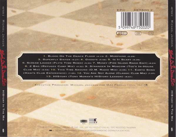 Michael Jackson - Blood On The Dance Floor (HIStory In The Mix) (CD, Album) - Image 2