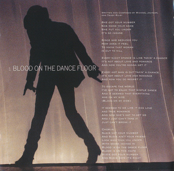 Michael Jackson - Blood On The Dance Floor (HIStory In The Mix) (CD, Album) - Image 5