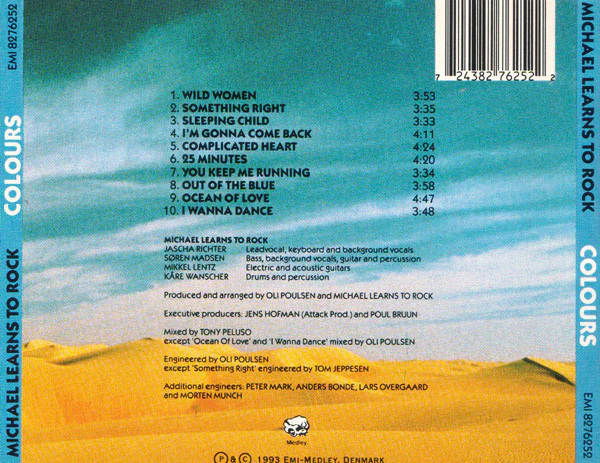 Michael Learns To Rock - Colours (CD, Album) - Image 2