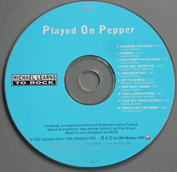 Michael Learns To Rock - Played On Pepper (CD, Album) - Image 3