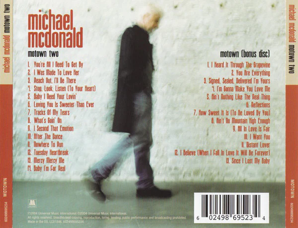 Michael McDonald - Motown Two (2xCD, Album, Ltd) - Image 2