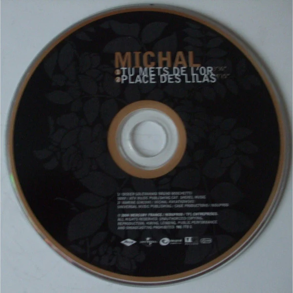 Michal* - Tu Mets De L'or (CD, Single, Enh) - Image 3