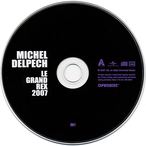 Michel Delpech - Le Grand Rex 2007 (2xCD, Enh) - Image 3