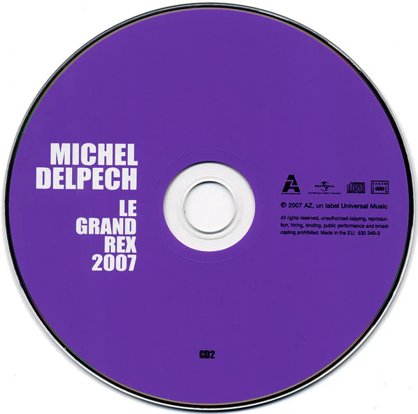 Michel Delpech - Le Grand Rex 2007 (2xCD, Enh) - Image 4