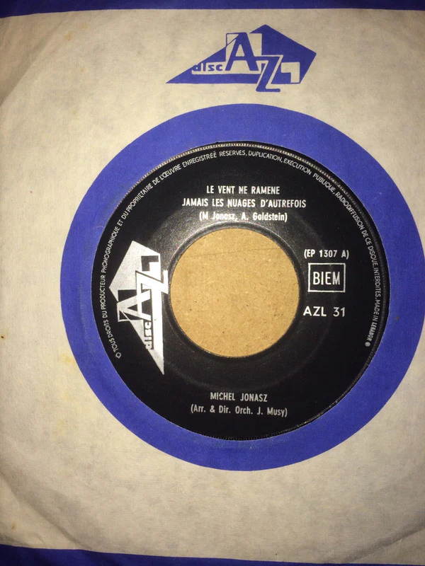 Michel Jonasz - Le Vent Ne Ramene Jamais Les Nuages D'autrefois / Mais Dans Un An Ou Deux (7", Single)