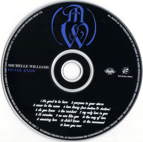 Michelle Williams - Do You Know (CD, Album, RE) - Image 4