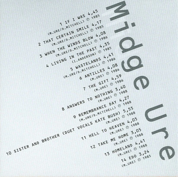 Midge Ure - If I Was (CD, Comp) - Image 4