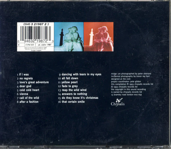 Midge Ure & Ultravox - If I Was: The Very Best Of Midge Ure & Ultravox (CD, Comp) - Image 2