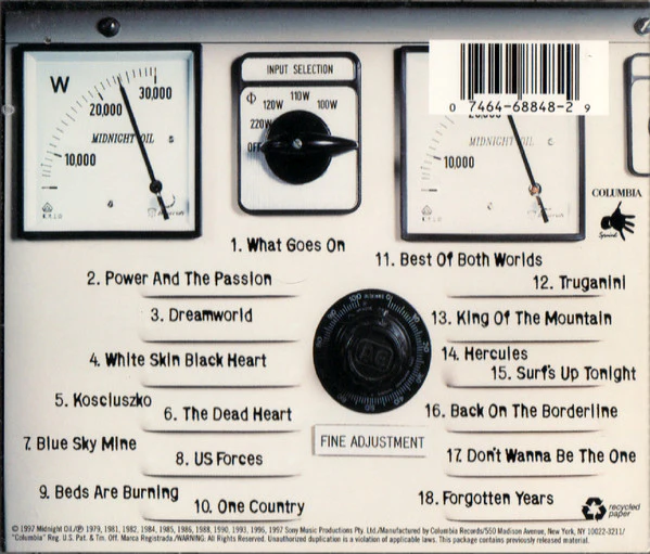 Midnight Oil - 20,000 Watt R.S.L. (CD, Comp, RM) - Image 3