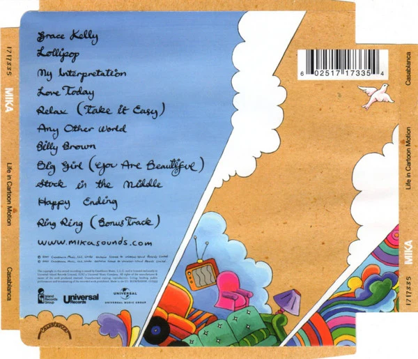 MIKA (8) - Life In Cartoon Motion (CD, Album, Enh, Sup) - Image 5