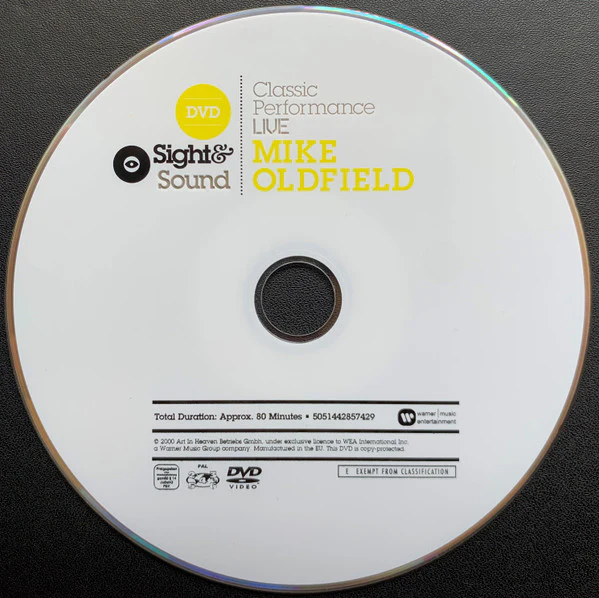 Mike Oldfield - The Art In Heaven Concert - The Millennium Bell - Live In Berlin (DVD-V, RE, PAL + CD, Album) - Image 5