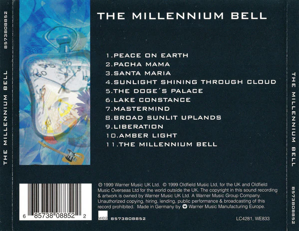 Mike Oldfield - The Millennium Bell (CD, Album) - Image 4