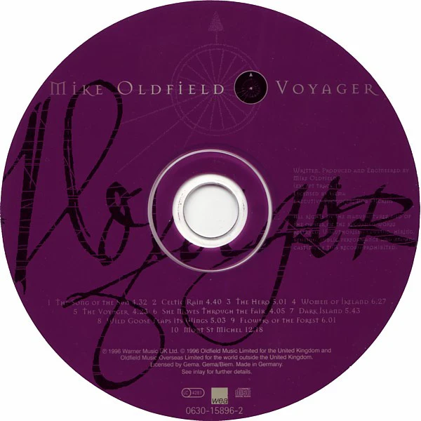 Mike Oldfield - Voyager (CD, Album) - Image 3