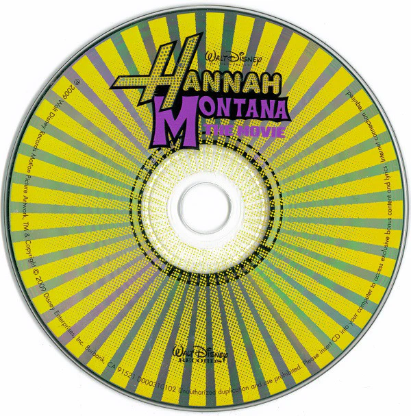 Miley Cyrus, Hannah Montana - Hannah Montana The Movie (CD, Album, Enh) - Image 3