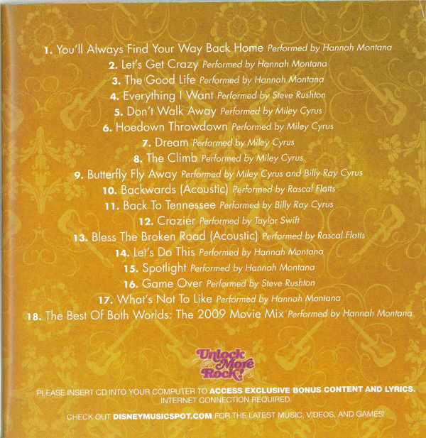 Miley Cyrus, Hannah Montana - Hannah Montana The Movie (CD, Album, Enh) - Image 5