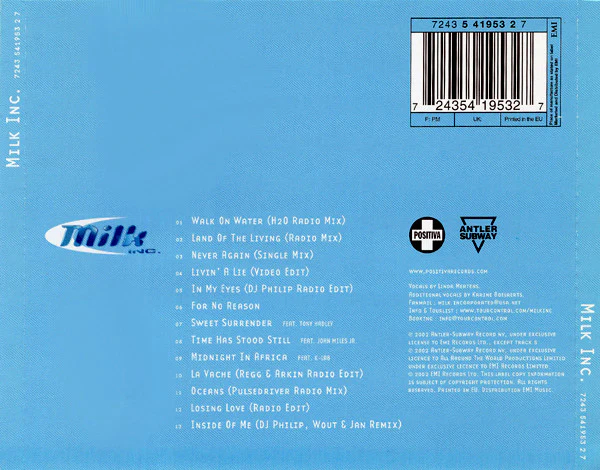 Milk Inc. - Milk Inc. (CD, Album) - Image 2