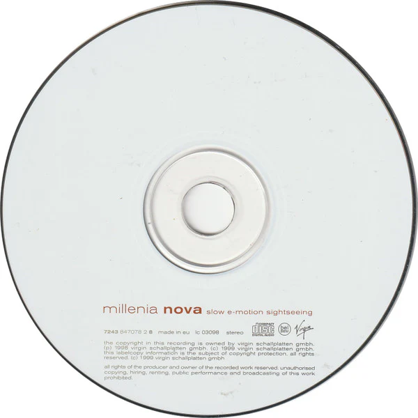 Millenia Nova - Slow E-Motion Sightseeing (CD, Album) - Image 4