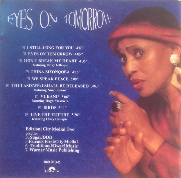Miriam Makeba - Eyes On Tomorrow (CD) - Image 2