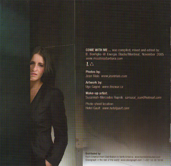 Misstress Barbara - Come With Me... (CD, Comp, Mixed) - Image 4