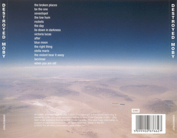 Moby - Destroyed (CD, Album) - Image 5