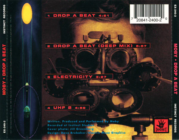 Moby - Drop A Beat (CD, Single) - Image 2