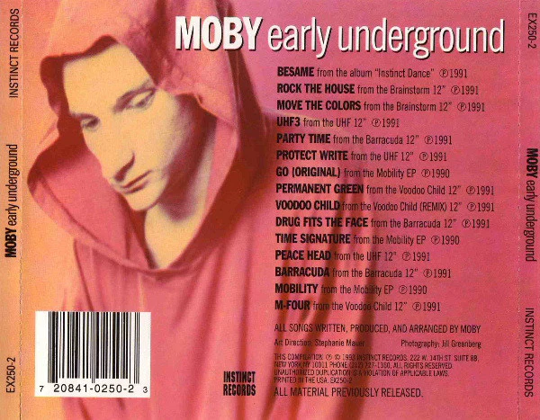 Moby - Early Underground (CD, Comp) - Image 2