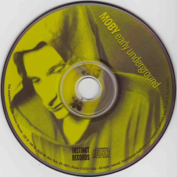 Moby - Early Underground (CD, Comp) - Image 3