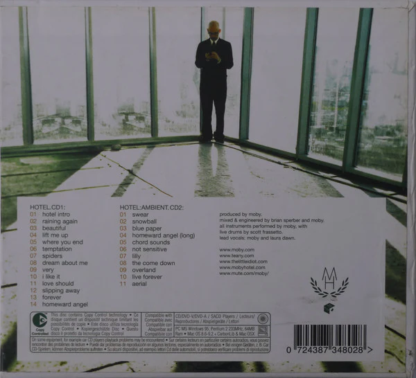 Moby - Hotel (CD, Album, Copy Prot. + CD, Album, Copy Prot. + Bo) - Image 2