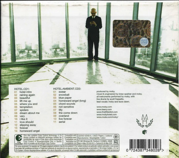 Moby - Hotel (CD, Album, Copy Prot. + CD, Album, Copy Prot. + Bo) - Image 5