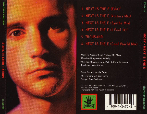 Moby - Next Is The E (CD, Single) - Image 3