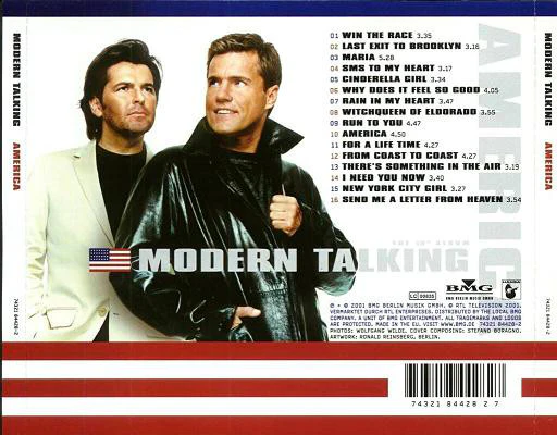 Modern Talking - America - The 10th Album (CD, Album) - Image 3