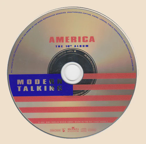 Modern Talking - America - The 10th Album (CD, Album) - Image 4