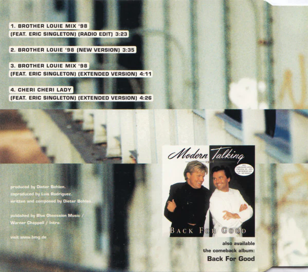 Modern Talking - Brother Louie '98 (CD, Maxi) - Image 4