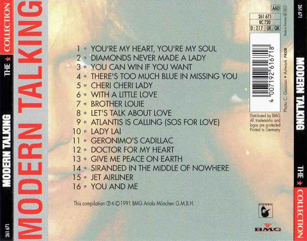 Modern Talking - The ★ Collection (CD, Comp) - Image 2