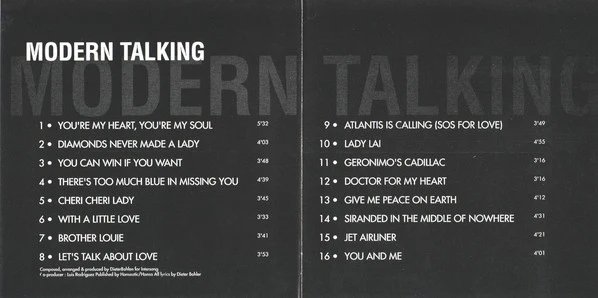 Modern Talking - The ★ Collection (CD, Comp) - Image 3