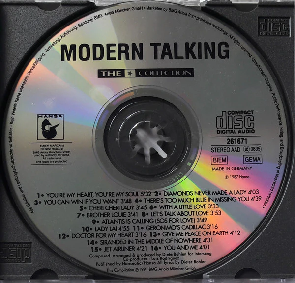 Modern Talking - The ★ Collection (CD, Comp) - Image 4